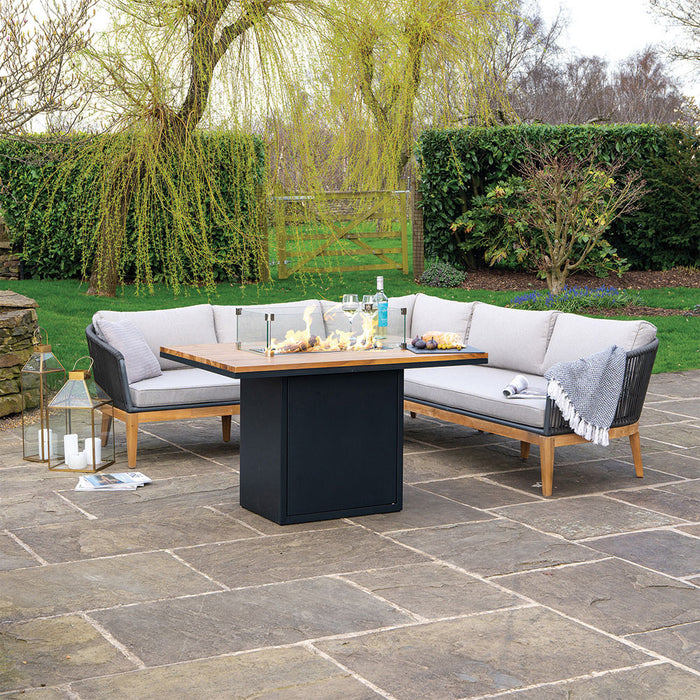 Cosiloft 120 Relaxed Dining Fire Pit Table