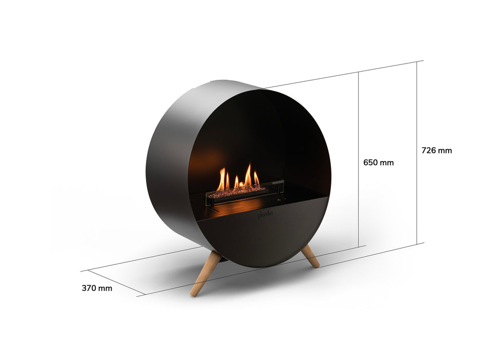Bubble Wall & Floor Fireplace
