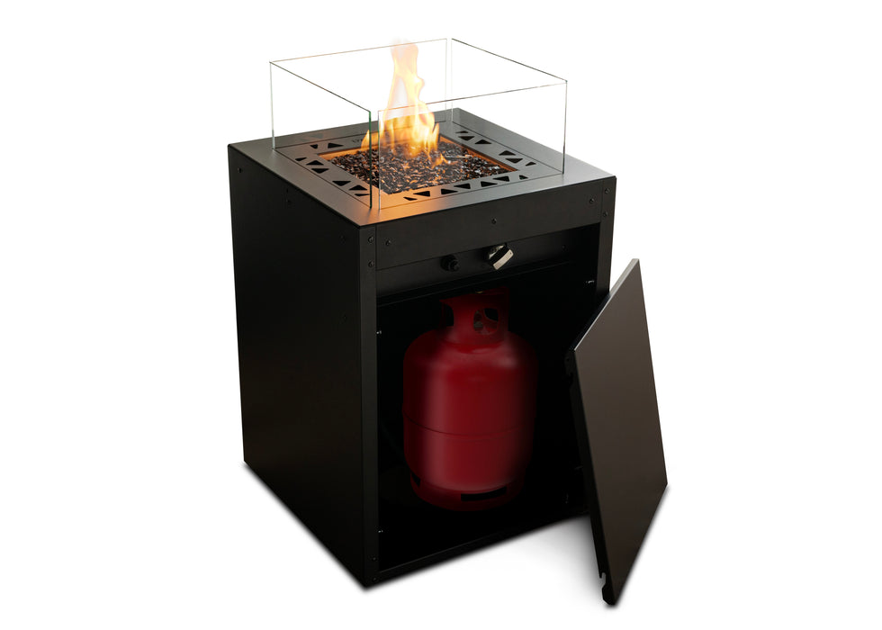 Square Gas Fire Pit